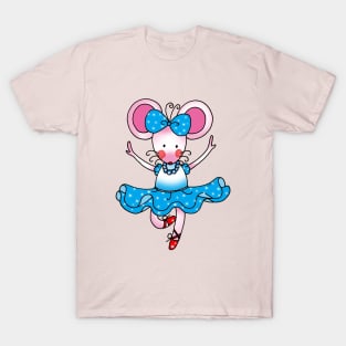 cute ballerina mouse T-Shirt